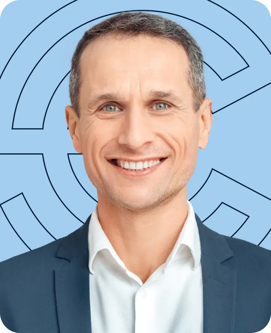 Smiling broker ready to support employer clients