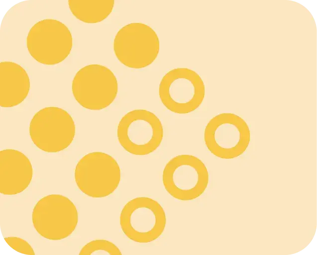 Decorative dot graphic representing specialty pharmacy